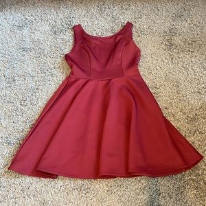Forever 21 maroon dress